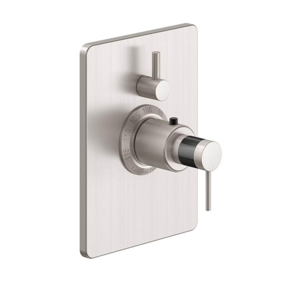StyleTherm® Trim Only With Single Volume Control - Carbon Fiber Insert