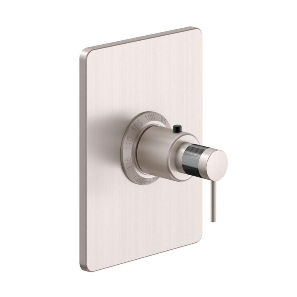 StyleTherm® 3/4'' Thermostatic Trim Only - Carbon Fiber Insert