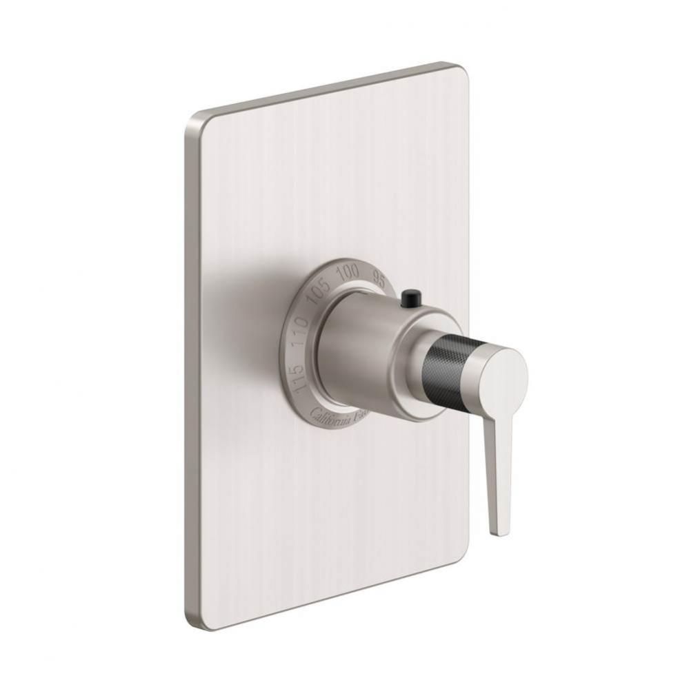 StyleTherm® 3/4'' Thermostatic Trim Only - Carbon Fiber Insert