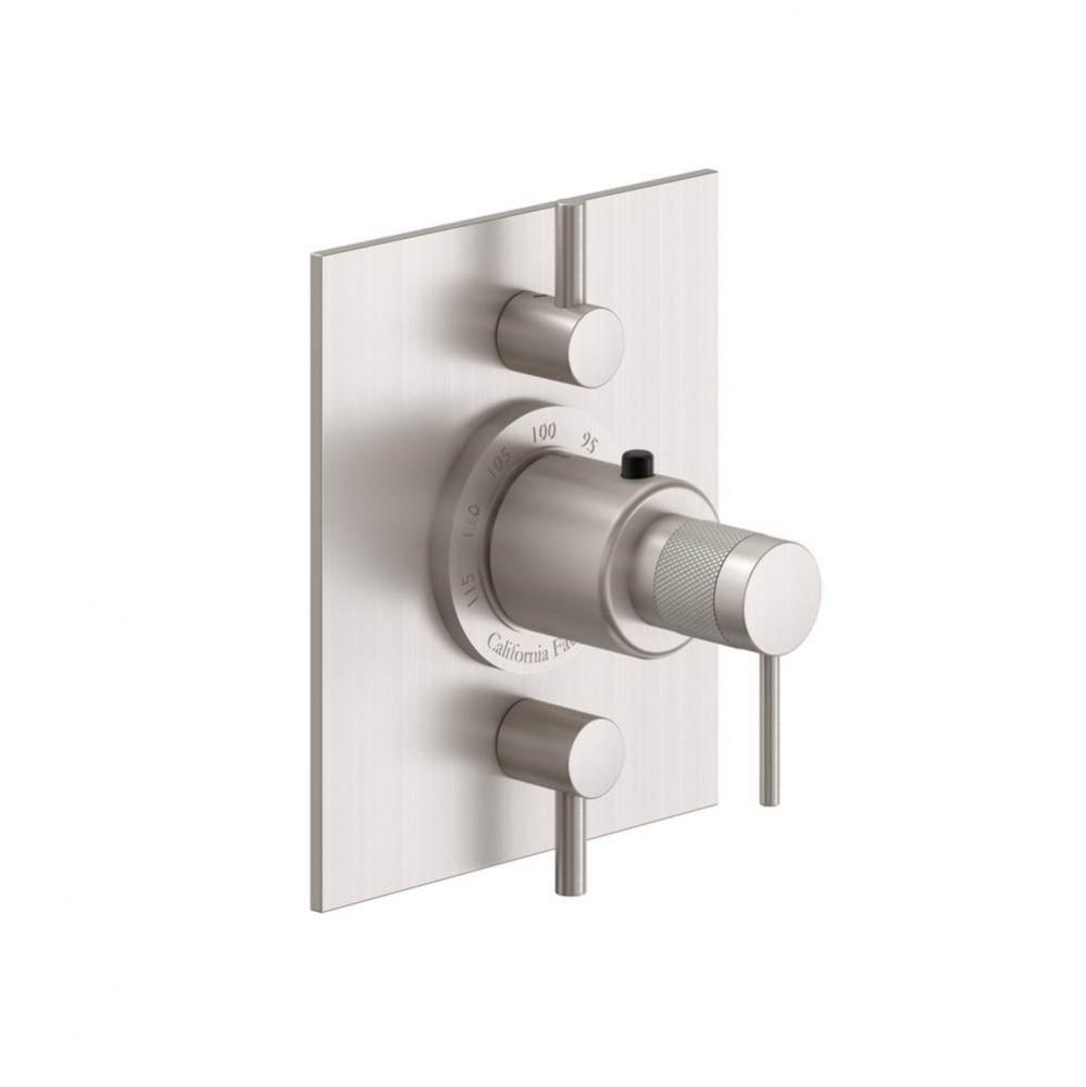 StyleTherm® Trim Only With Dual Volume Control - Knurled Insert