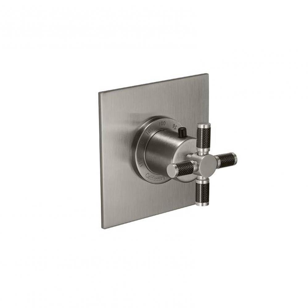 StyleTherm® 3/4'' Thermostatic Trim Only - Carbon FIber