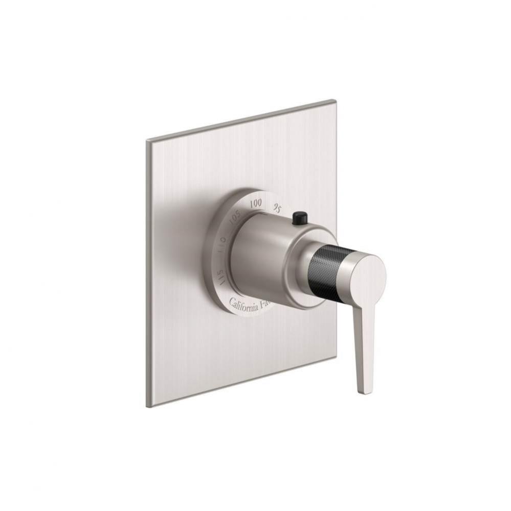 StyleTherm® 3/4'' Thermostatic Trim Only - Carbon Fiber Insert