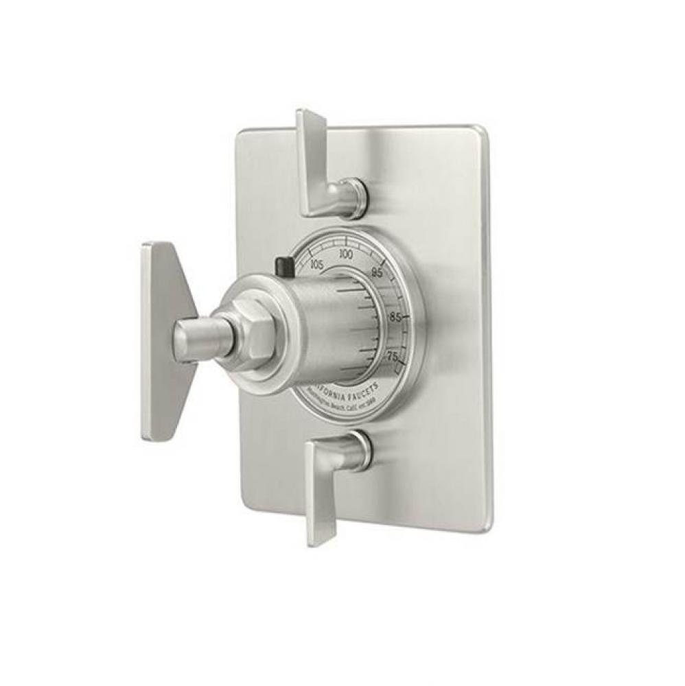 StyleTherm Flat Quad with Dual Volume Control - Blade Handle