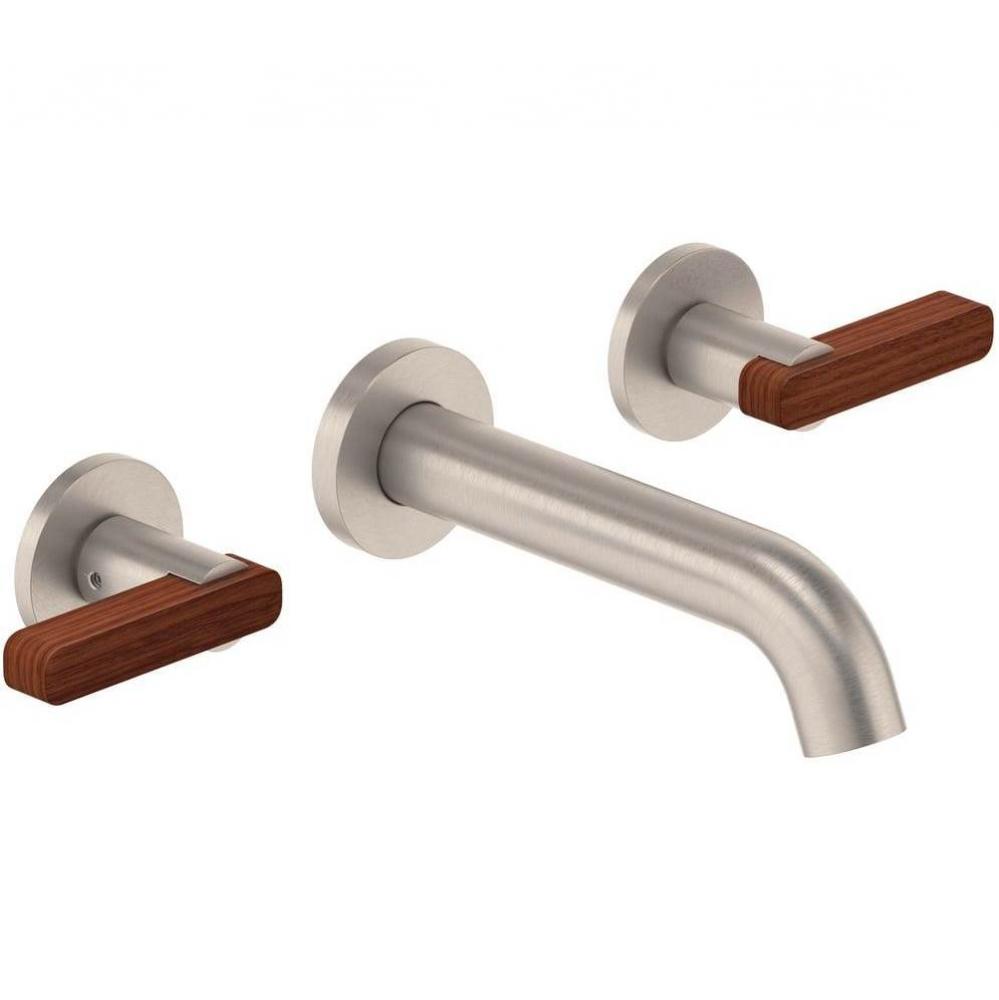 Two Handle Lavatory Wall Faucet Trim Only