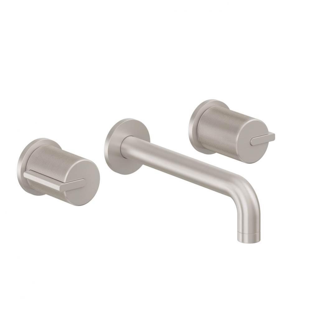 Two Handle Lavatory Wall Faucet Trim Only
