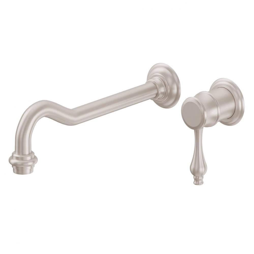 Single Handle Lavatory Wall Faucet Trim Only