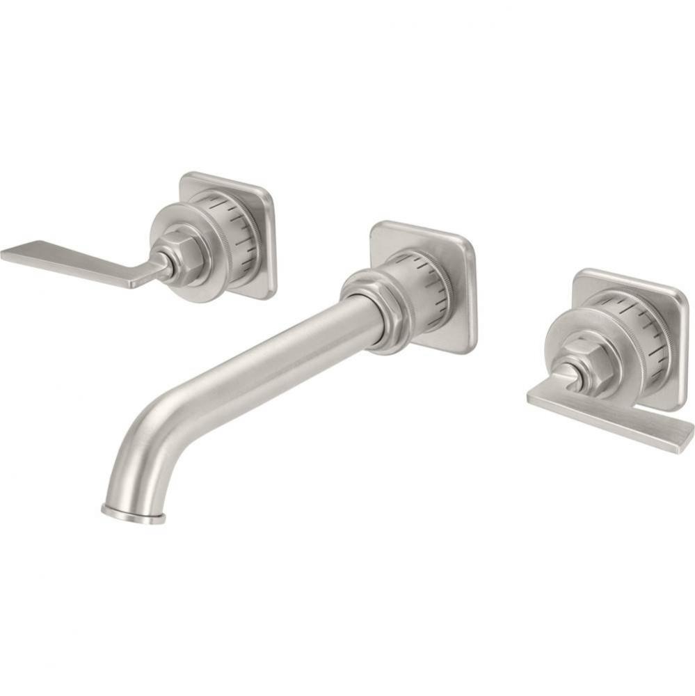 Two Handle Lavatory Wall Faucet Trim Only
