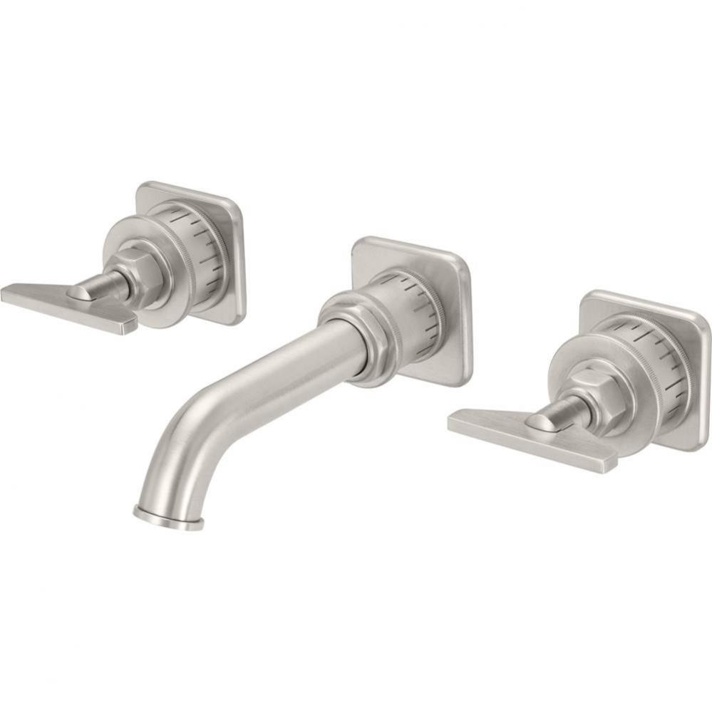 Two Handle Lavatory Wall Faucet Trim Only