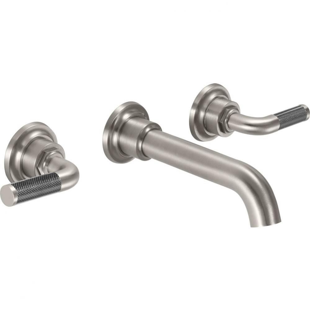 Two Handle Lavatory Wall Faucet Trim Only