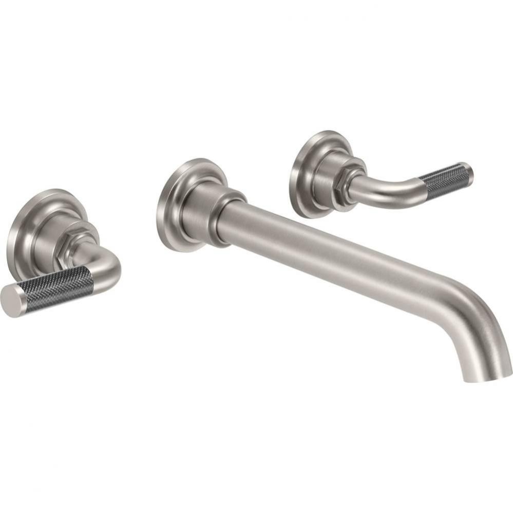 Two Handle Lavatory Wall Faucet Trim Only