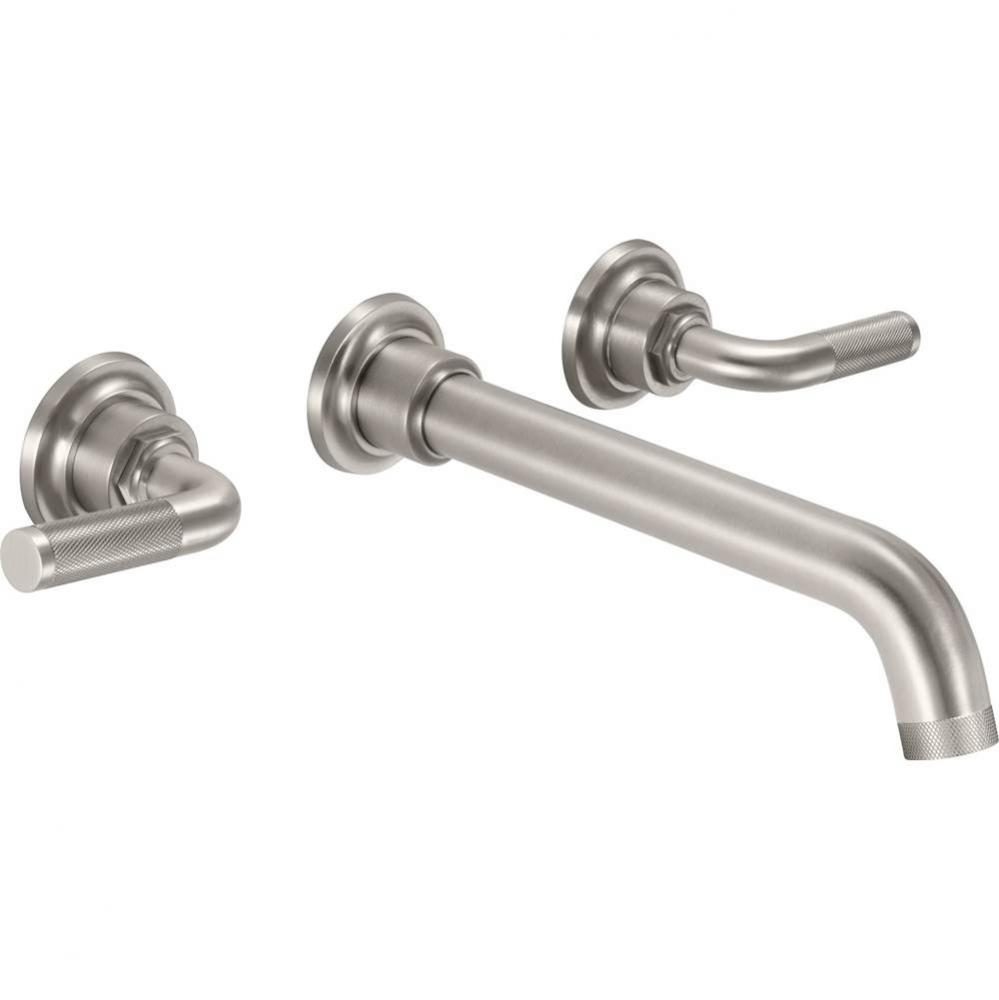 Two Handle Lavatory Wall Faucet Trim Only