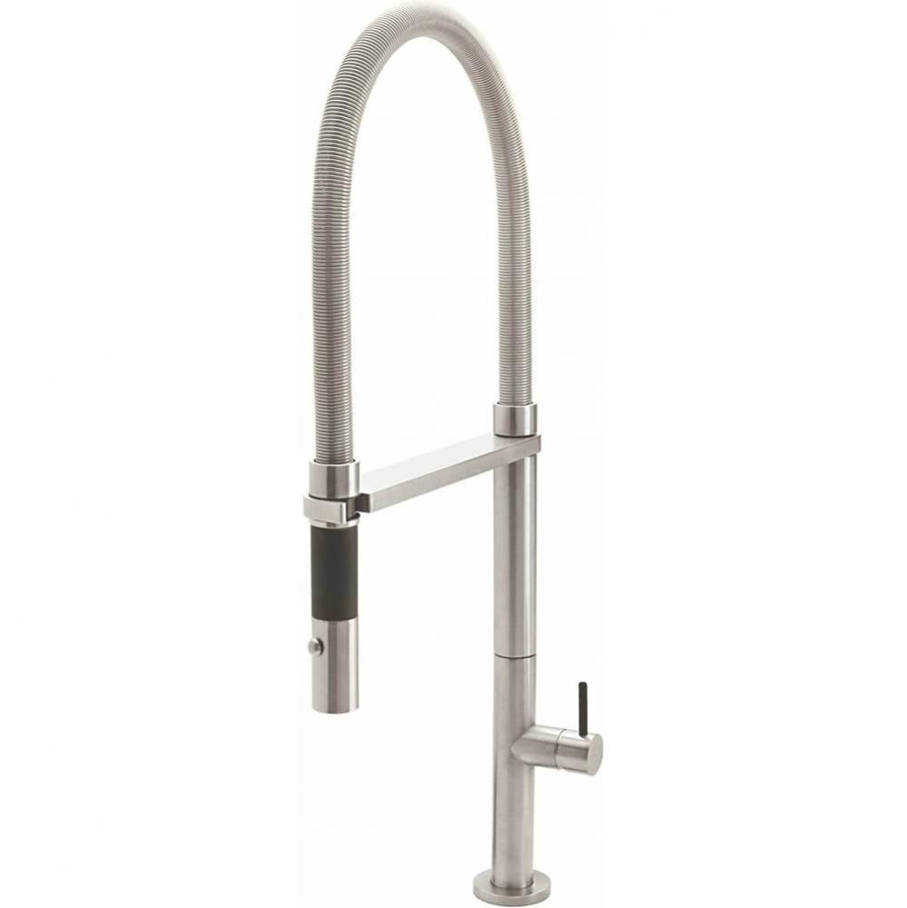 Culinary Pull-Out Kitchen Faucet with Button Sprayer
