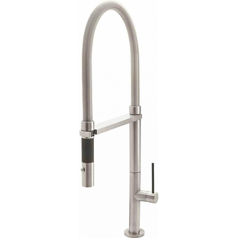Culinary Pull-Out Kitchen Faucet with Button Sprayer