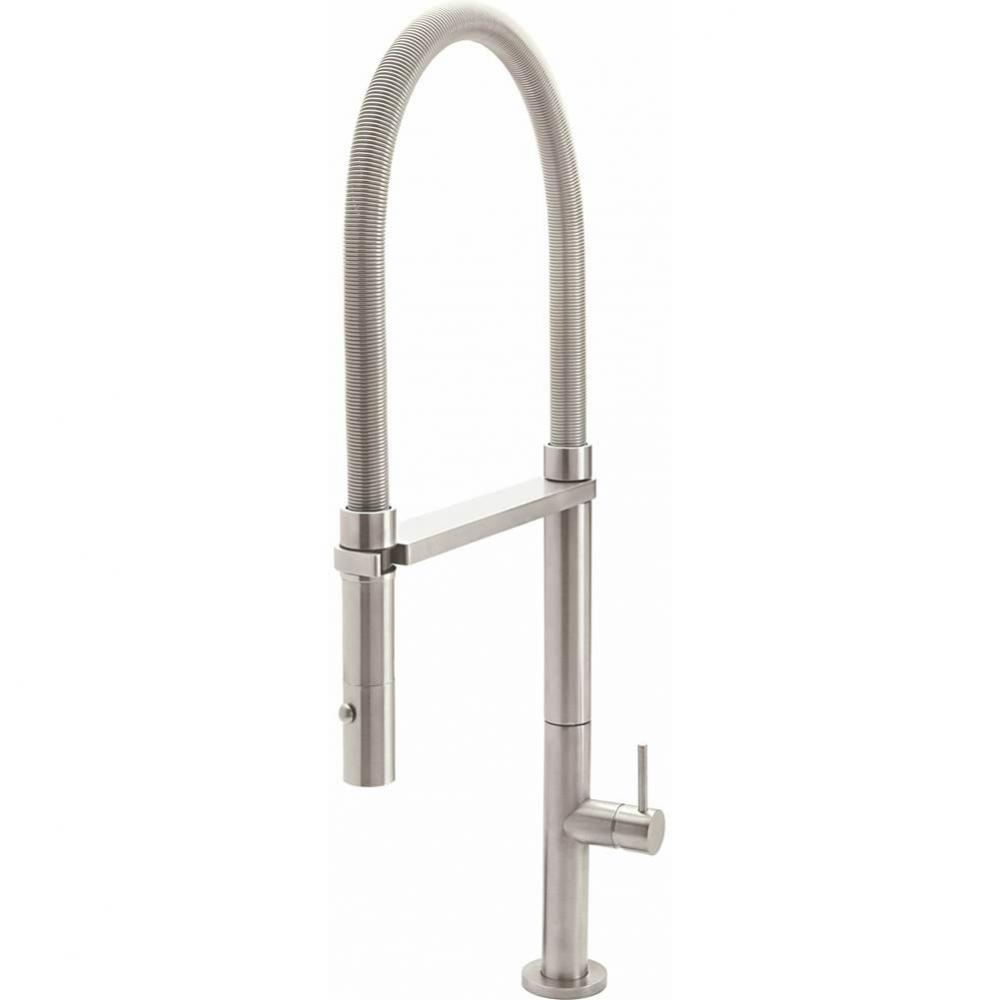 Culinary Pull-Out Kitchen Faucet with Button Sprayer