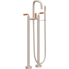 California Faucets 0803-41-OP.18-PC - Contemporary Floor Mount Tub Filler