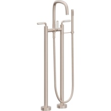 California Faucets 0803-41-WP.18-PC - Contemporary Floor Mount Tub Filler