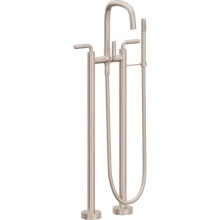 California Faucets 0803-41.20-PC - Contemporary Floor Mount Tub Filler