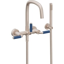 California Faucets 0806-41-BP.18-PC - Contemporary Wall Mount Tub Filler