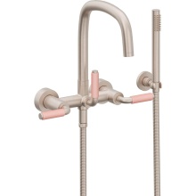 California Faucets 0806-41-PP.18-PC - Contemporary Wall Mount Tub Filler