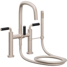 California Faucets 0808-41-ADC.18-PC - Contemporary Deck Mount Tub Filler