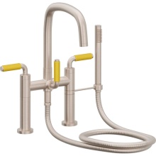 California Faucets 0808-41-YP.18-PC - Contemporary Deck Mount Tub Filler