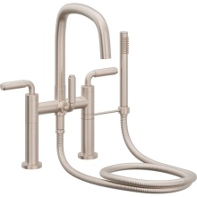 California Faucets 0808-41.18-PC - Contemporary Deck Mount Tub Filler