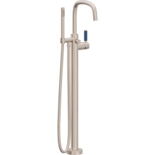 California Faucets 0811-41-BP.18-PC - Contemporary Single Hole Floor Mount Tub Filler - Quad Arc Spout