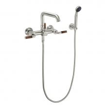 California Faucets 0906-30T.18-PC - Industrial Wall Mount Tub Filler