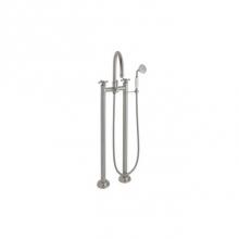 California Faucets 1303-48X.18-MOB - Traditional Floor Mount Tub Filler