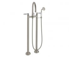 California Faucets 1303-69.20-PC - Traditional Floor Mount Tub Filler