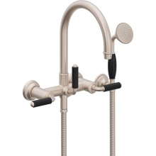 California Faucets 1306-60-ADC.18-PC - Traditional Wall Mount Tub Filler - Arc Spout