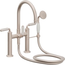 California Faucets 1308-60-WP.20-PC - Traditional Deck Mount Tub Filler - Arc Spout