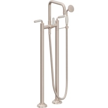 California Faucets 1403-60-WP.20-PC - Traditional Floor Mount Tub Filler - Quad Spout