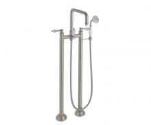 California Faucets 1403-69.20-PC - Traditional Floor Mount Tub Filler