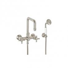 California Faucets 1406-CBALL.18-ANF - Traditional WallMount Tub Filler