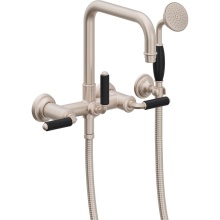 California Faucets 1406-60-ADC.18-PC - Traditional Wall Mount Tub Filler - Quad Spout