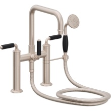 California Faucets 1408-60-ADC.18-PC - Traditional Deck Mount Tub Filler - Quad Spout