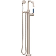 California Faucets 1411-60-BP.18-PC - Traditional Single Hole Floor Mount Tub Filler - Quad Spout