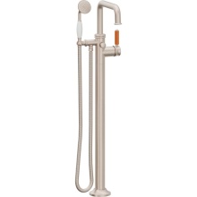 California Faucets 1411-60-OP.18-PC - Traditional Single Hole Floor Mount Tub Filler - Quad Spout