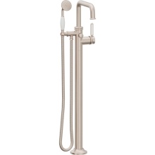 California Faucets 1411-60-WP.18-PC - Traditional Single Hole Floor Mount Tub Filler - Quad Spout