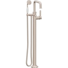 California Faucets 1411-60.18-PC - Traditional Single Hole Floor Mount Tub Filler - Quad Spout