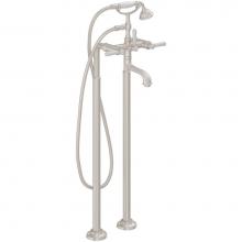 California Faucets 1503-35.20-PC - Traditional Floor Mount Tub Filler