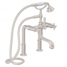 California Faucets 1508-34.20-PC - Traditional Wall Mount Tub Filler