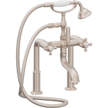 California Faucets 1508-60X.20-PC - Traditional Deck Mount Tub Filler