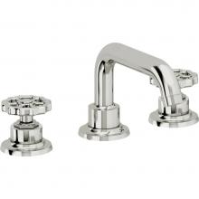 California Faucets 8002WZBF-PC - 8'' Widespread Lavatory Faucet with Completely Finished ZeroDrain