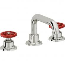California Faucets 8002WRZBF-PC - 8'' Widespread Lavatory Faucet with Completely Finished ZeroDrain