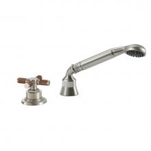 California Faucets 30XT.15S.20-PC - Complete Handshower & Diverter for Roman Tub