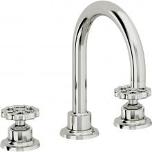 California Faucets 8102WZBF-PC - 8'' Widespread Lavatory Faucet with Completely Finished ZeroDrain