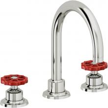 California Faucets 8102WRZBF-PC - 8'' Widespread Lavatory Faucet with Completely Finished ZeroDrain