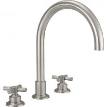 California Faucets 3108X-PC - Complete Roman Tub Set